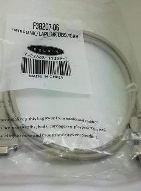 F3B207-06 BELKIN DB9/BD9连接母座原装正品数据线