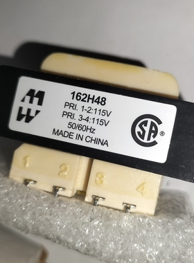 162H48  HAMMOND电源变压器 输入110V 220V输出 双24V 417mA