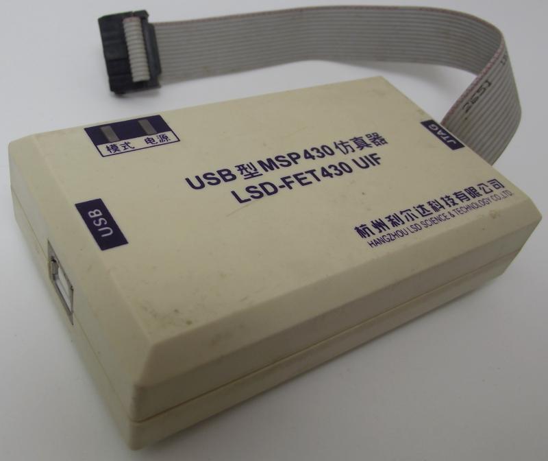 LSD-FET430  UIF利尔达USB型MSP430仿真器 USB-JTAG包好用