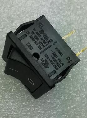 1802 德国MARQUARDT 电源船形翘板开关面板24*21mm 二档双联4脚