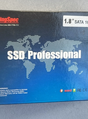 工业级 KingSpec金胜1.8寸 SATA2 SSD固态硬盘 MLC 16G 4通道