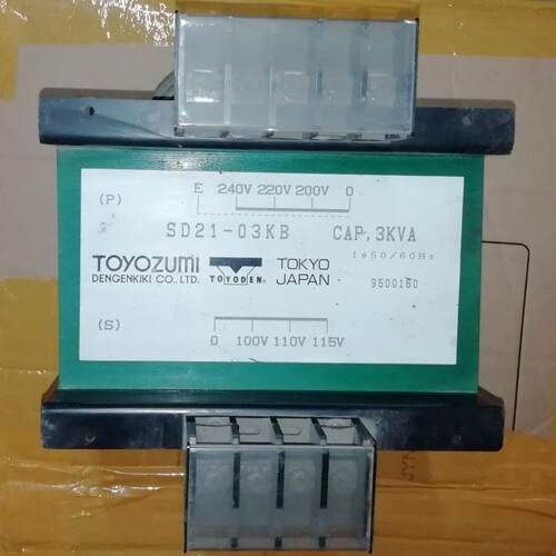 丰澄电机TOYOZUMI隔离变压器SD21-03KB SD21-500A 220V转100V110V