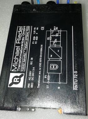 Michael Riedel 74532 德国变压器AC230V变DC 24V 3A轨道工业电源