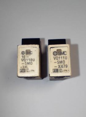 SMC原装VQ111U-5MO-X479二手VQ110U-5MO-X46松下贴片机专用电磁阀