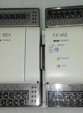 三菱FX-4AD FX-16EX原装正品PLC编程器 16位扩展器日本库存现货