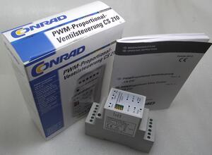 PWM两路比例阀控制模块CS210 CONRA输出10A2路100HZ-15KHZ可接485