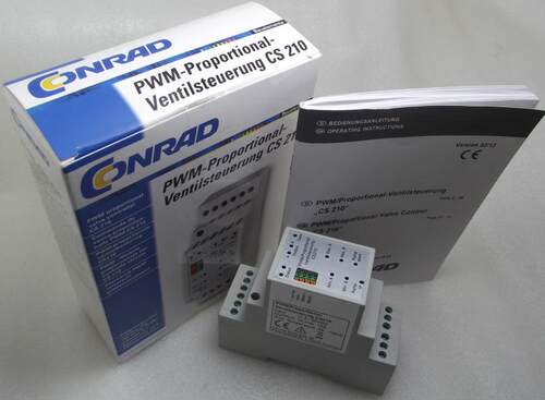 PWM两路比例阀控制模块CS210 CONRA输出10A2路100HZ-15KHZ可接485