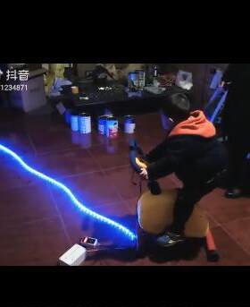 健身发电儿童健发动力游乐单车