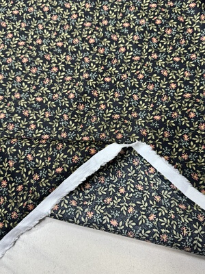 外贸纯棉高密小碎花幅宽155cm一米170克衬衫裙子手工娃衣10元半米