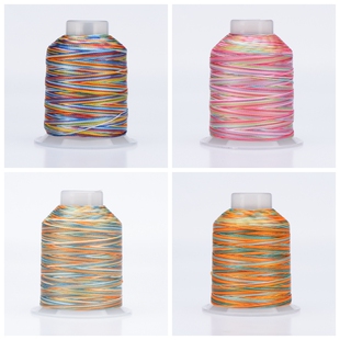 12股段染股线手工编织手绳项链绳五彩线龙鳞绳千里江山diy材料