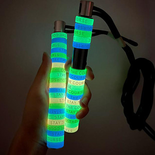 夜光荧光硅胶圈鱼杆钓竿路亚防滑圈弹弓手柄圈手电筒逼格圈橡胶圈