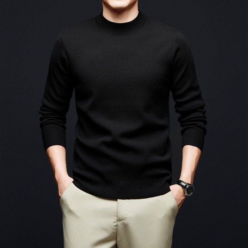 【100%羊毛】衫针织男装圆领半高领羊毛衫打底毛衣男士,男装,针织衫/毛衣,淘宝优惠券,粉丝福利购,淘宝优惠卷