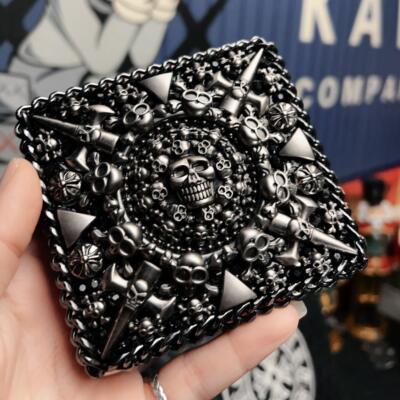 生日礼物烟盒皮纹个性潮牌粗支