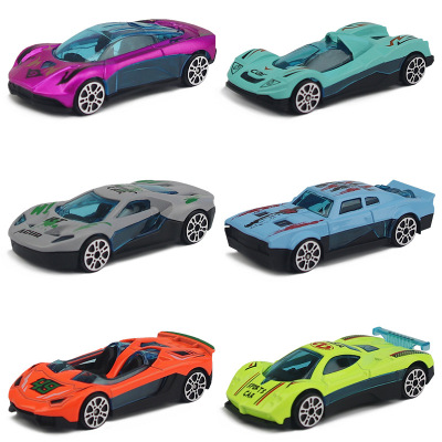 仿真滑行合金小汽车轨道车