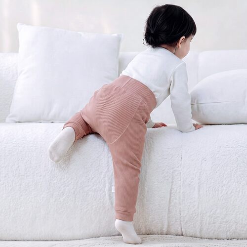 秋季A类舒绒棉婴儿高腰大PP裤