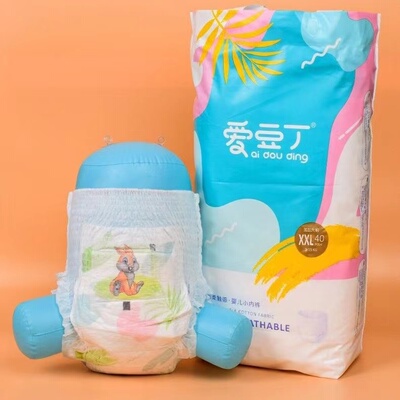Aidou Ding Baby Integrated Pult Bants Ultra -Thin моча, влажные влажные учебные брюки.