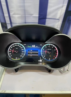 适用于奔驰C级15-18款W205 GLC-W253全液晶仪表盘中控改装升级