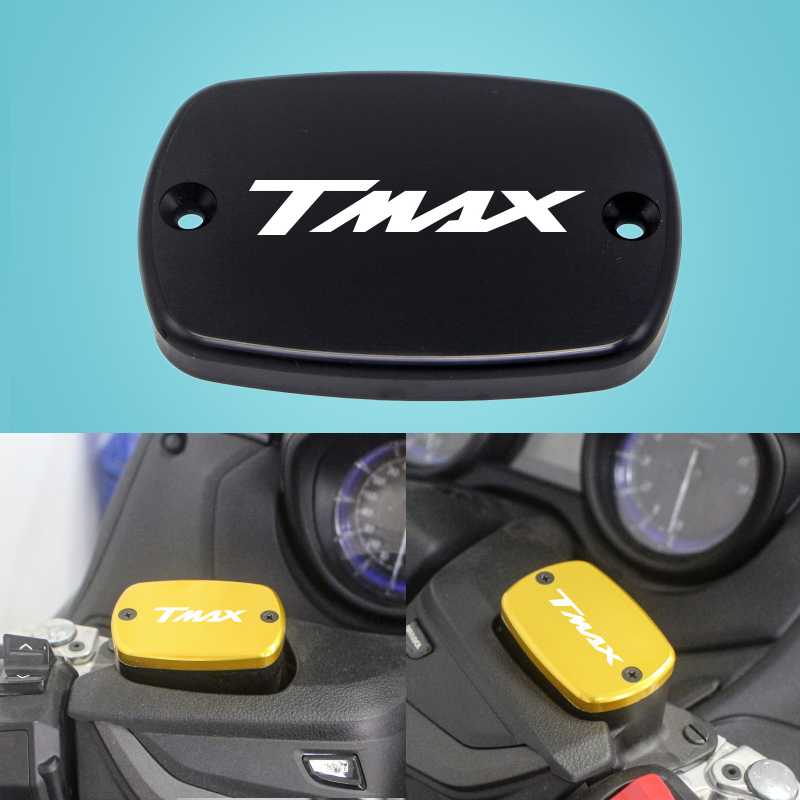 适用雅马哈TMAX500 T-MAX530改装件刹车泵盖前刹车上泵装饰盖-封面