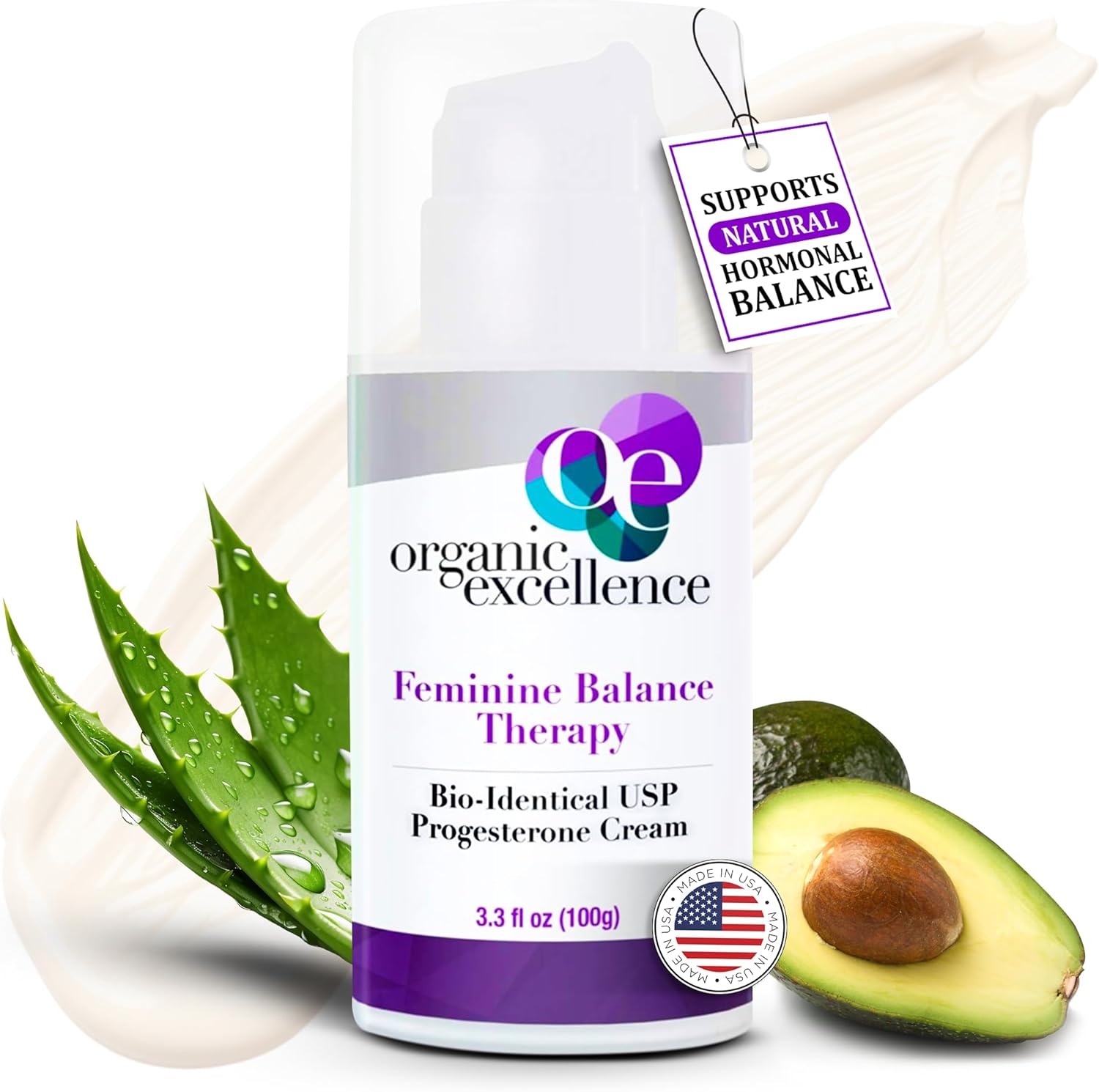 黄体酮霜女性OrganicExcellence