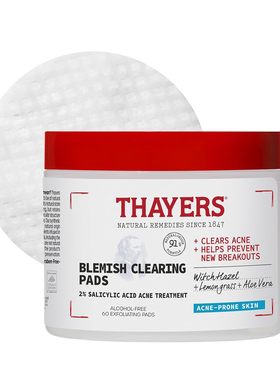 Thayers Blemish Clearing Acne Pads Salicylic Acid Treatment