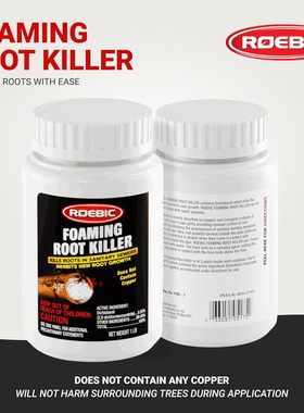 美国直邮 Roebic FRK Foaming Root Killer泡沫根杀剂清理管道1LB
