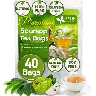 Premium Tea Bag Soursop 40 Bags Premium Soursop Graviola Lea
