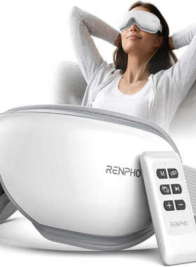 美国直邮RENPHO Eye Massager眼部按摩器Eyeris1加热按摩睡眠面罩