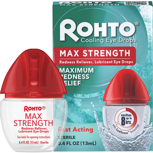 Rohto Max Strength Redness Relieve润滑滴眼液清凉缓解眼睛发红