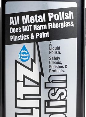 Flitz Metal Polish多用途金属氧化剂去除剂铝铬黄铜镍银抛光液