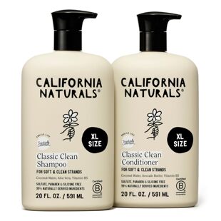 California Naturals Coconut Shampoo Conditioner洗发水护发素