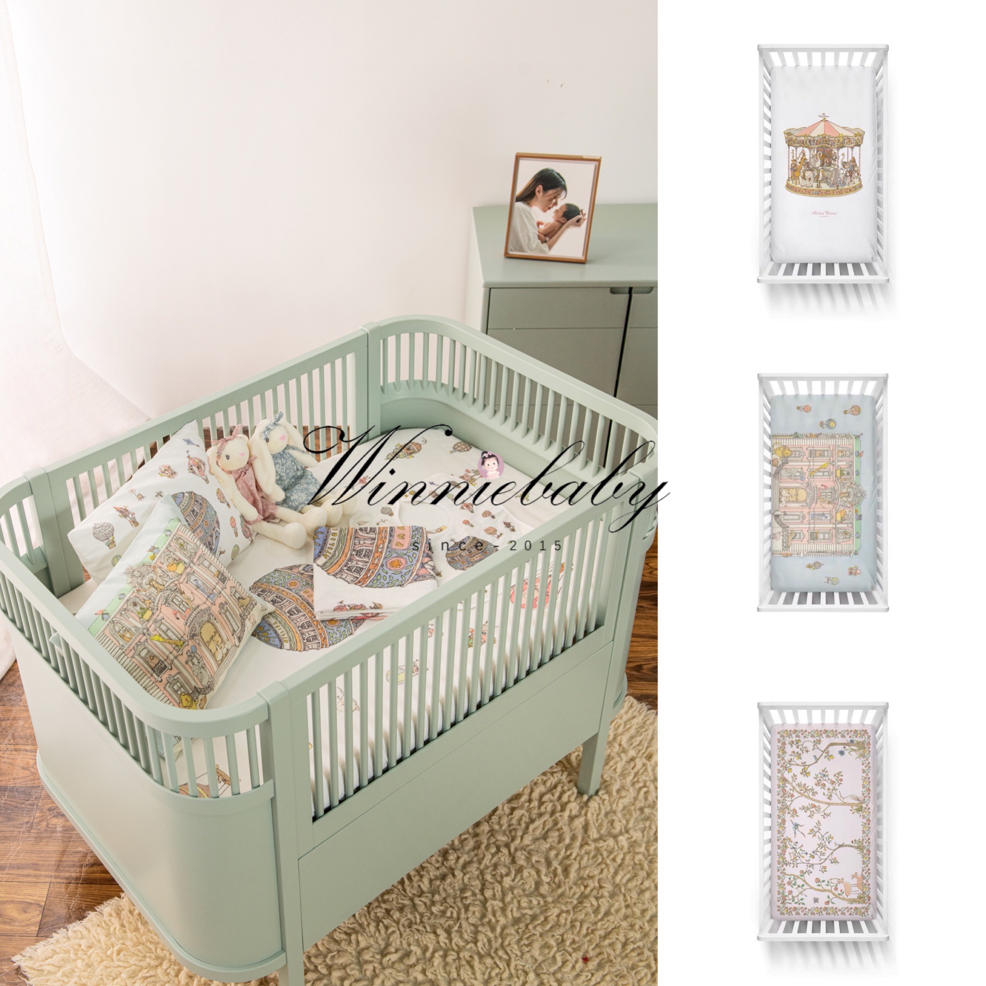 法国atelierchoux新生儿床笠