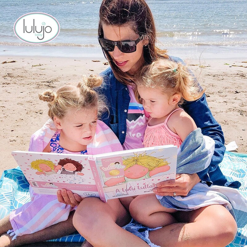 加拿大Lulujo原创婴儿抱被初生儿儿童绘本故事书新生儿礼盒装