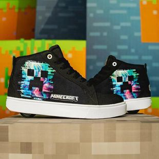 美国heelys暴走鞋我的世界卡图男女儿童学生成人代步轮滑鞋HEELYS