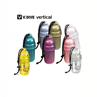 V.DIVE精美防水瓶 多功能呼吸管管扣配件 潜水镜Gopro相机支架