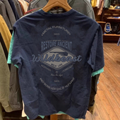 新款 纯棉重磅潮流短袖 T恤男美式 春夏季 休闲WILD宽松休闲防晒半袖