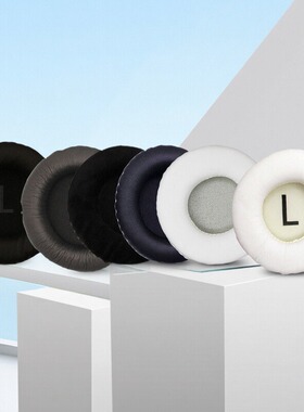 适用65MM圆形耳机套适用于罗技H600 390 609 ATH-FC700/FC707耳机耳套头戴式耳罩头戴式耳机配件耳棉海绵套