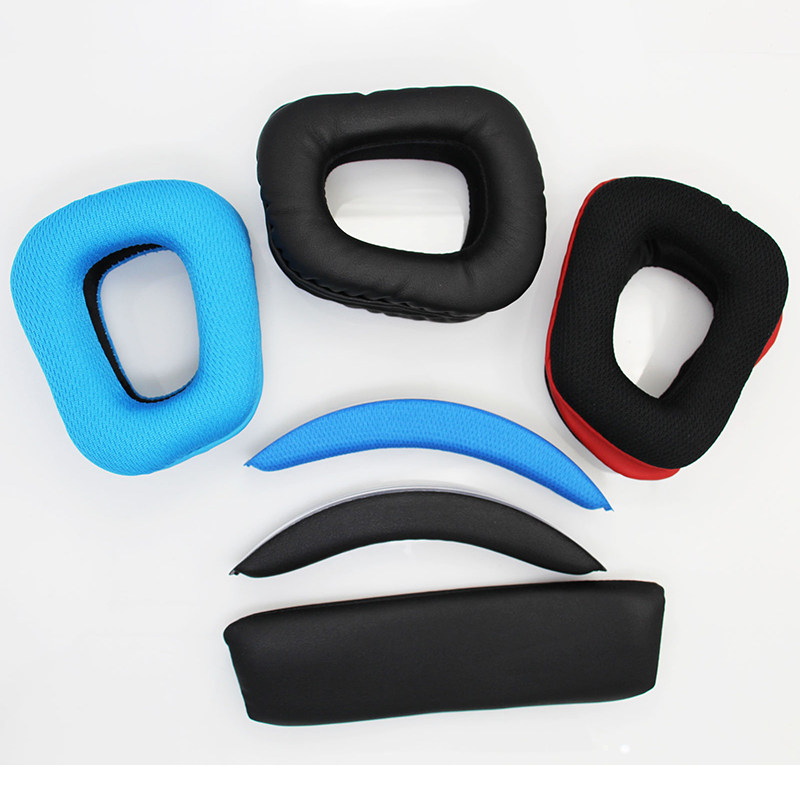 罗技 Logitech G35 G930 G430 F450 耳机套海绵套 耳罩 耳套 头梁