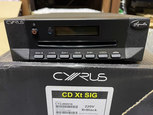 British Cyruscdxt Signature Hifi Digital Stream Digital CD Machine Play On Hifi