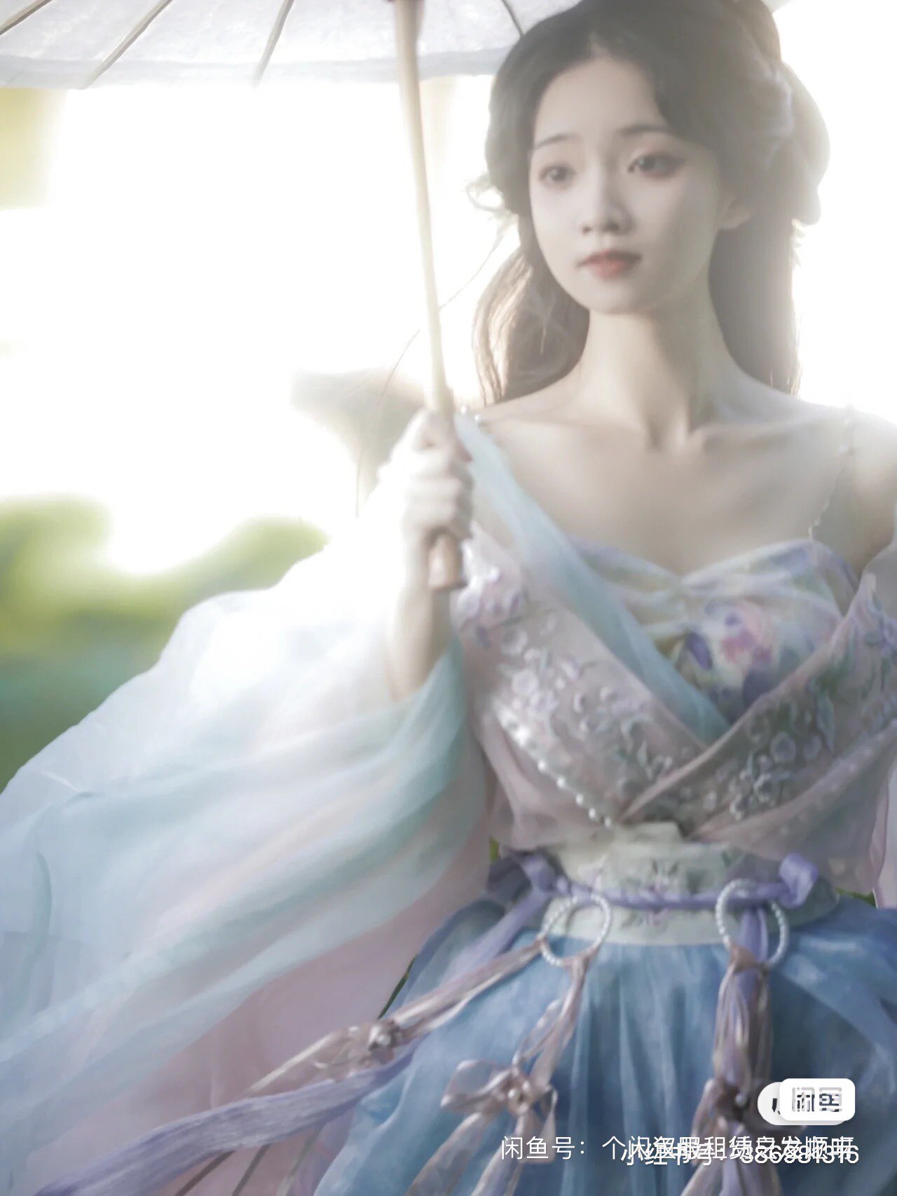 顺丰发货【租】【带头饰】绛悠堂赵飞燕魏晋南北朝女大袖襦汉服