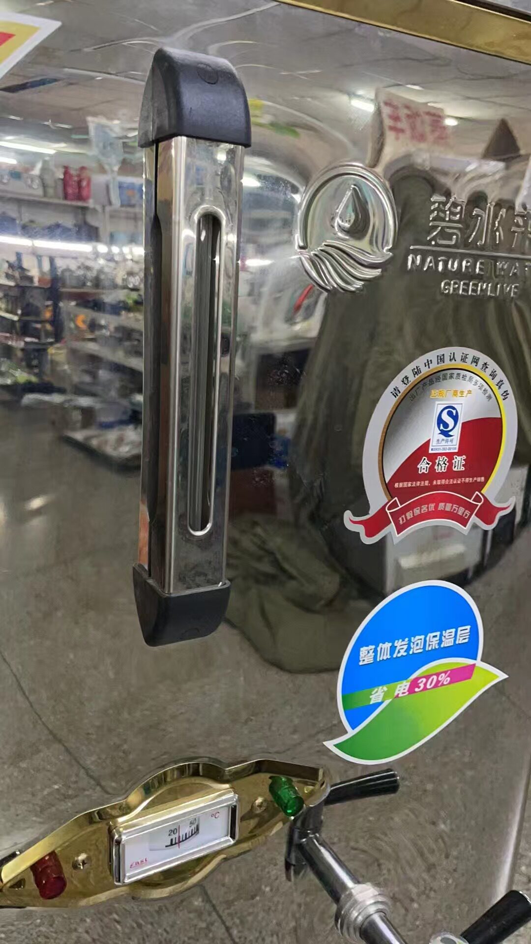 碧水来商用电热开水器ZK-60开水机304内胆发泡保温开水炉全不锈钢