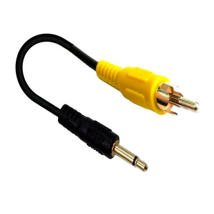 梅花头3.5mm音频线RCA插头连接线音响视频线单声道播放器转换线头