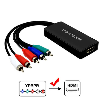 HD-TV五色差分量线YPBPR转HDMI头