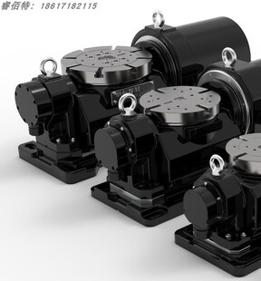 油液压分割旋卧式 转台分度盘 包邮 数控精密CNC加工中心五轴摇篮式