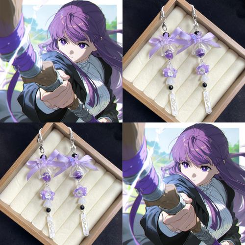 芙莉莲印象琉璃风铃痛包挂件