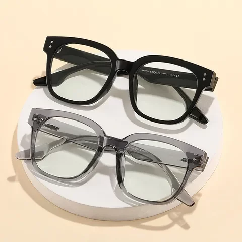 韩版tr男眼镜架防蓝光网红女近视大框方框平光镜眼镜1112同款