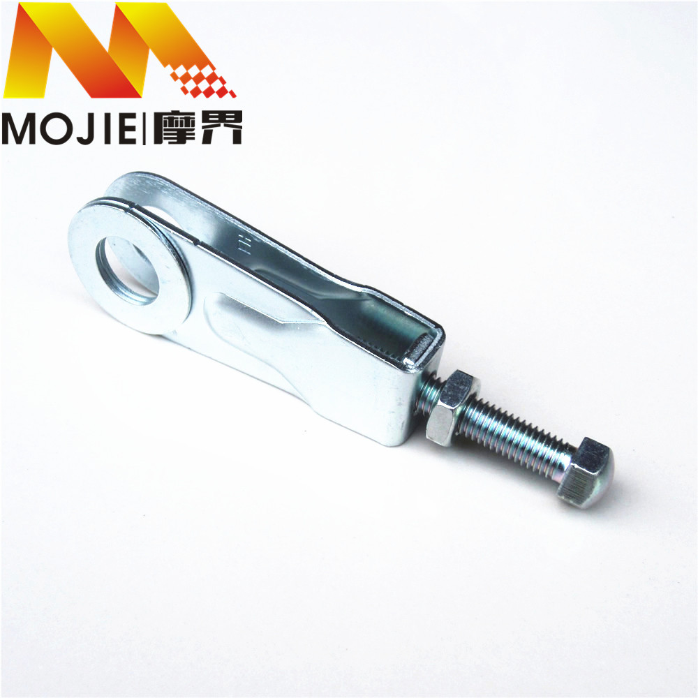 适用豪爵银豹hj125-7/7a/7c/7d/7e/7f摩托车链条调节器链条张紧器