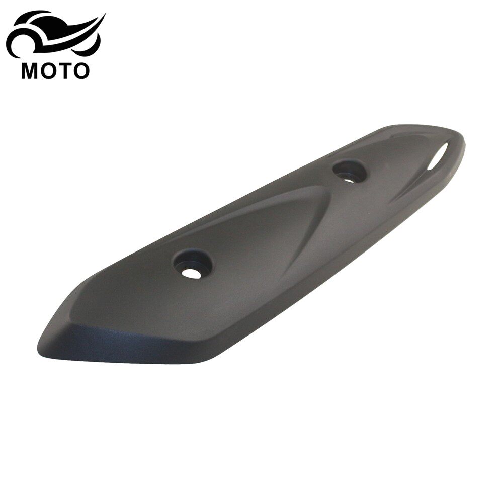 适用豪爵鹰钻HJ125T-10E踏板摩托车排气管盖消声器护罩防烫罩护盖