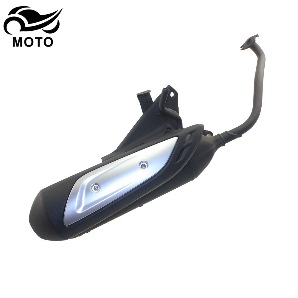 适用豪爵天鹰HJ125T-16/16C/16D/16E踏板摩托车排气管总成消声器