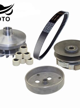 适用豪爵灵迪HJ125T-18A/C/D/E/F/G/H前驱动盘离合器普利珠皮带轮