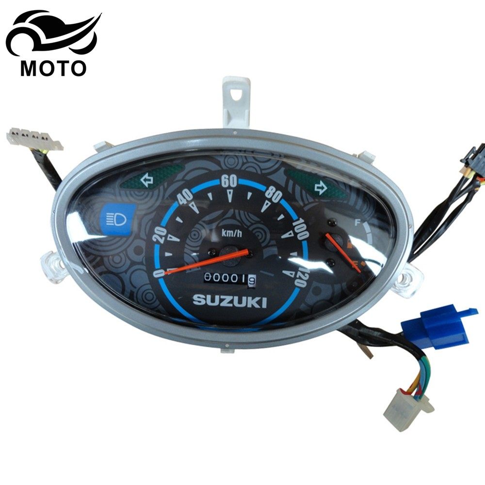 适用铃木天玉uz125t-a/c uz125t踏板摩托车配件仪表里程线速度表
